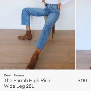 Aritiza Farrah Wide leg pants